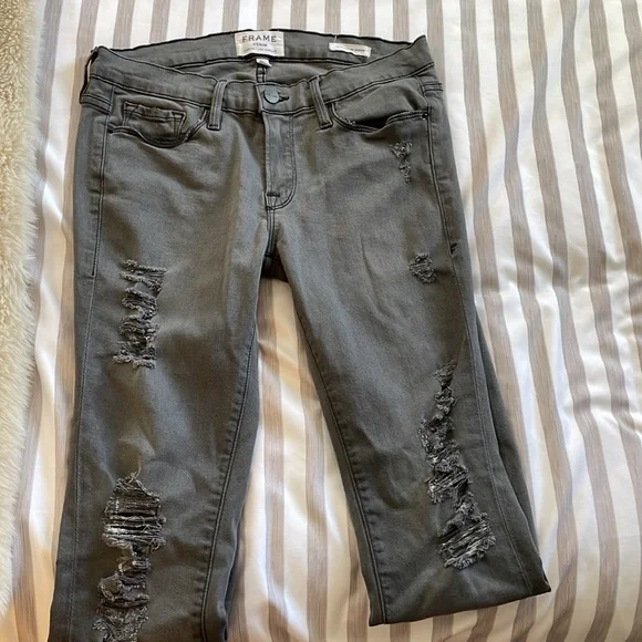 FRAME - Ripped Jeans - Picture 4 of 7